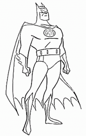 batman para colorir