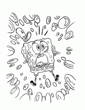 bob esponja colorir