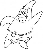 bob esponja para colorir