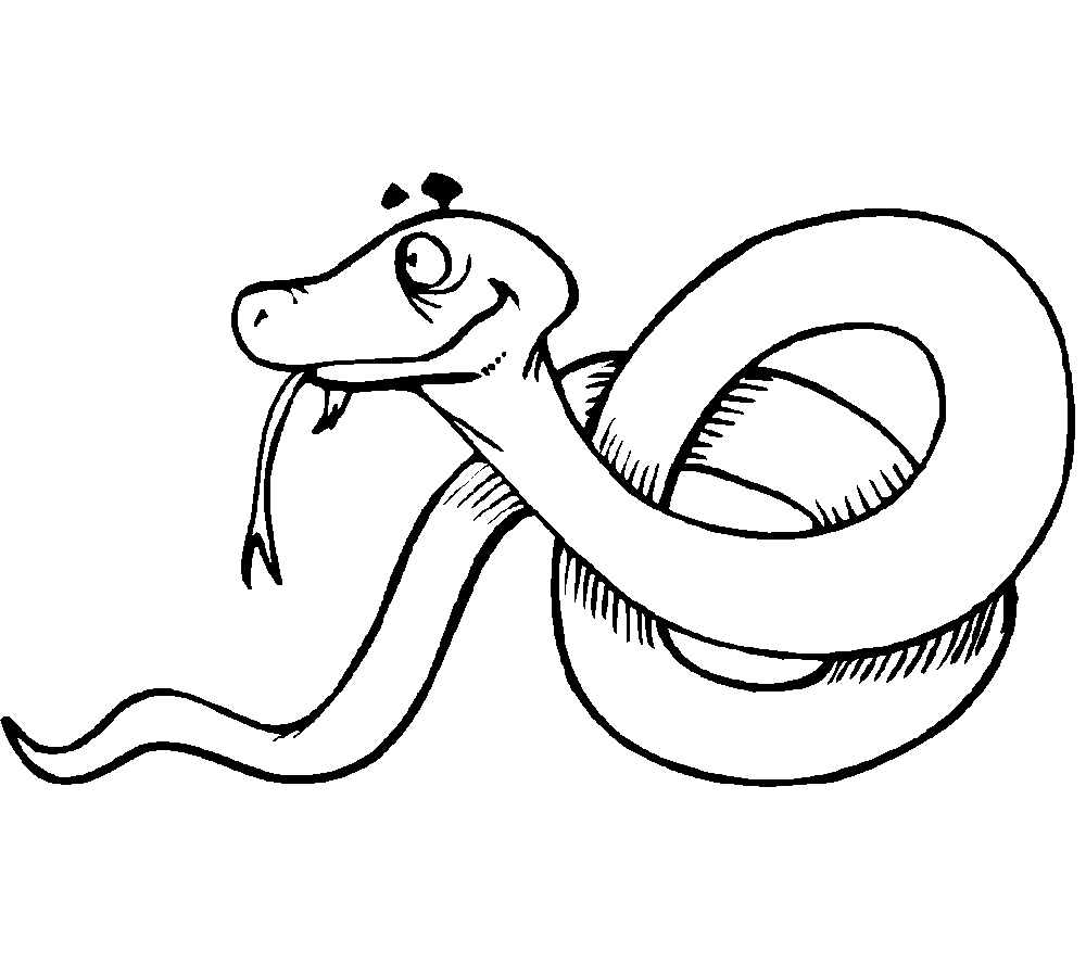 cobras para colorir