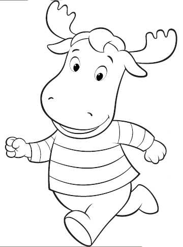 desenho Backyardigans para colorir