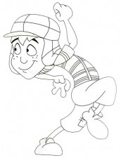 desenho do chaves para colorir