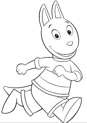 desenhos do Backyardigans para colorir