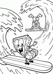 desenhos do bob esponja para colorir