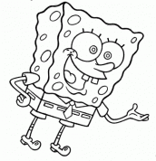 desenhos do bob esponja para colorir