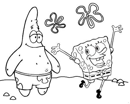 desenhos para colorir bob esponja