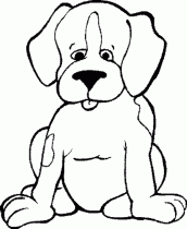 desenhos para colorir cachorros