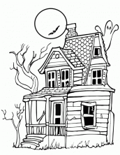 desenhos para colorir casa