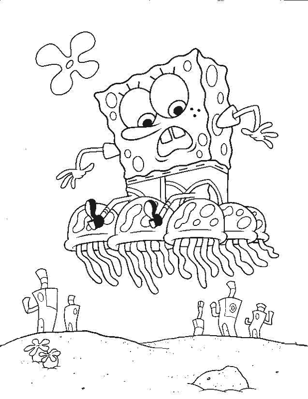 jogos de colorir bob esponja