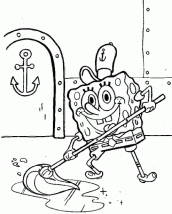 jogos de pintar do bob esponja