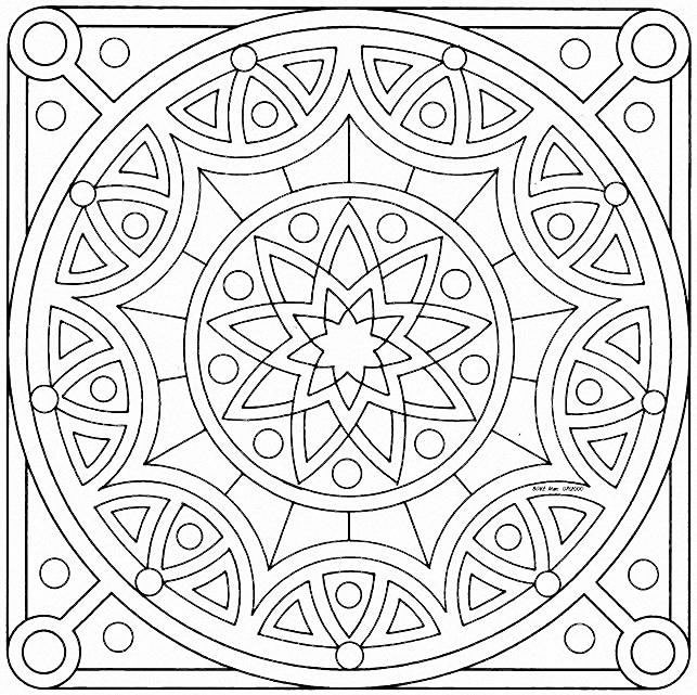 mandala imprimir