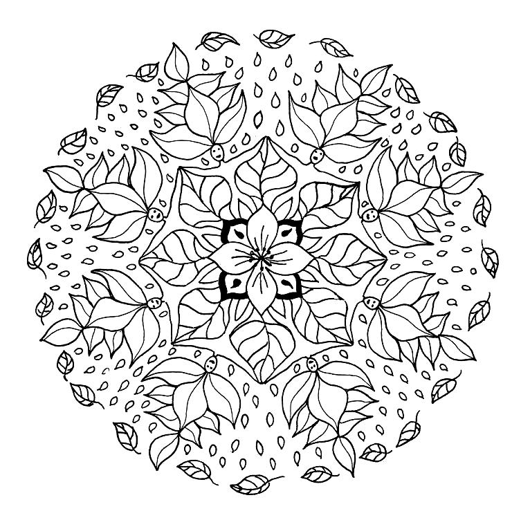 mandalas para colorir e imprimir