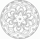 mandalas para colorir online