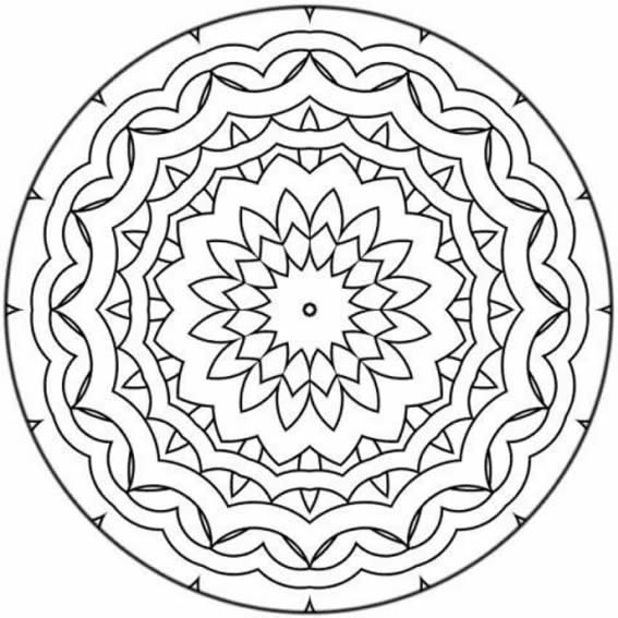 mandalas para imprimir e colorir