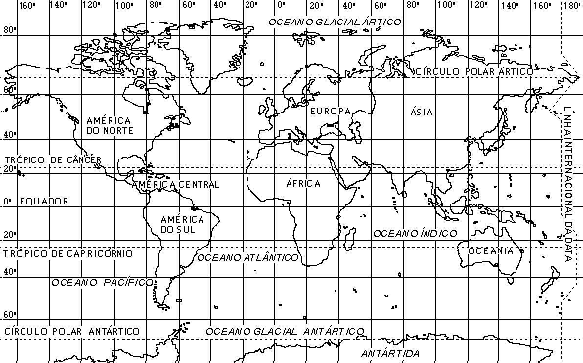 mapa mundi completo para imprimir