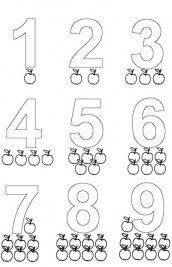 numeros para colorir 01