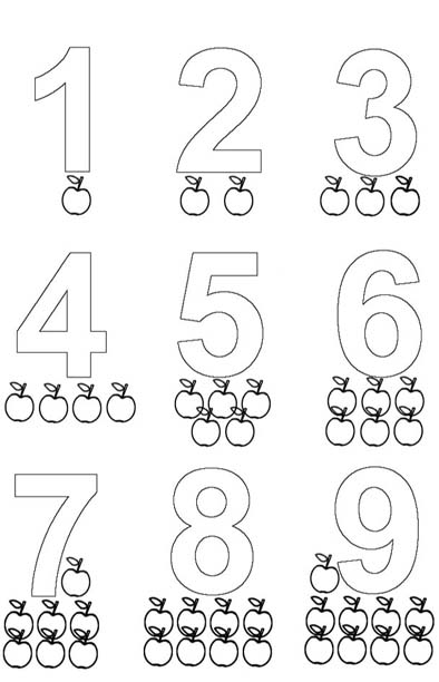 numeros para colorir 01