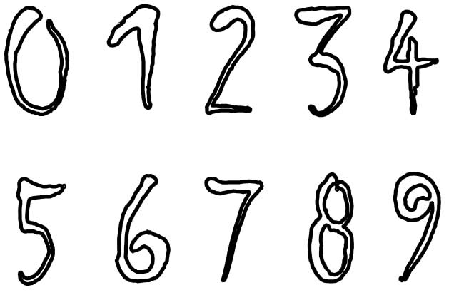 numeros para colorir e imprimir