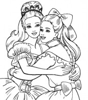 colorir barbie