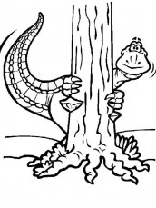 colorir dinossauros