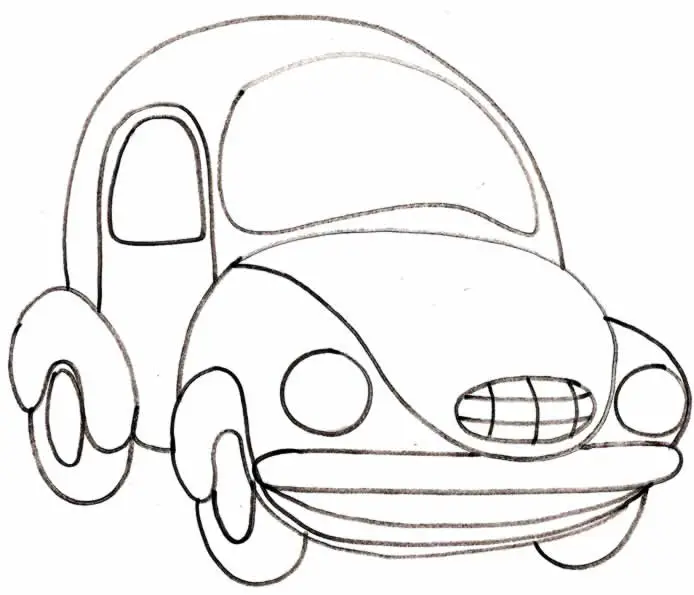 desenho de carros para colorir