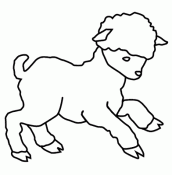 desenho de ovelha para imprimir
