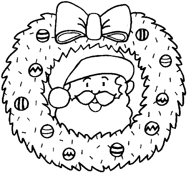 desenho para colorir de natal