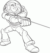 desenho para colorir toy story