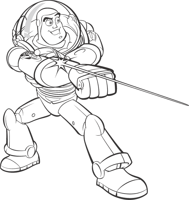 desenho para colorir toy story