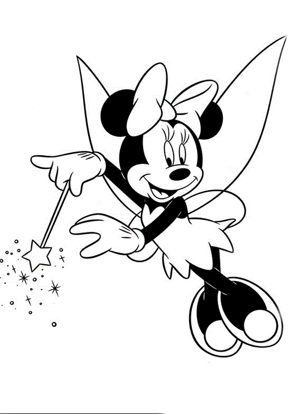 desenho para pintar da minniedesenho para pintar da minnie