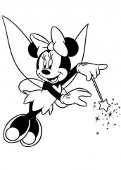 desenhos colorir minnie