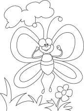 desenhos com borboletas colorir
