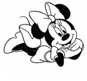 desenhos da minnie para colorir online