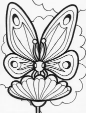 desenhos de borboletas para imprimir e pintar