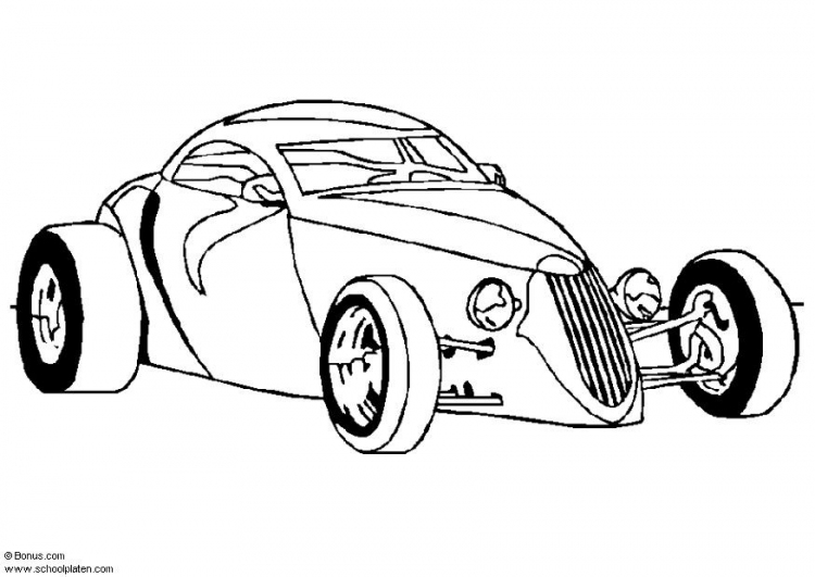 desenhos de carros para colorir