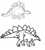 desenhos de dinossauros para colorir