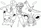 desenhos de pokemon para colorir