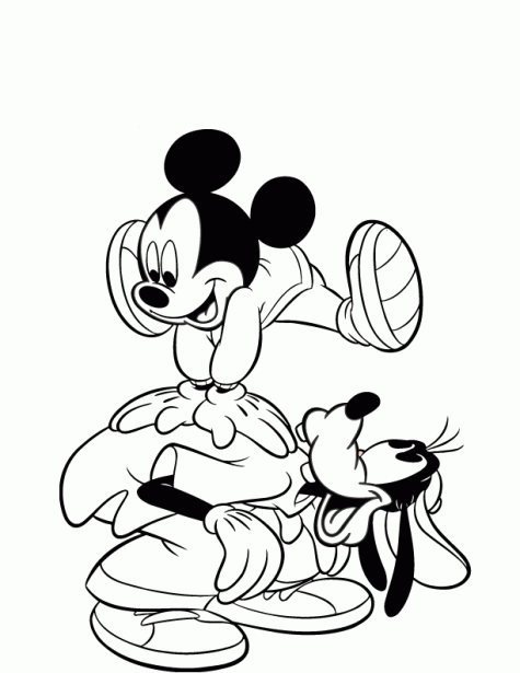 desenhos do mickey para imprimir