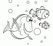 desenhos do peixe nemo