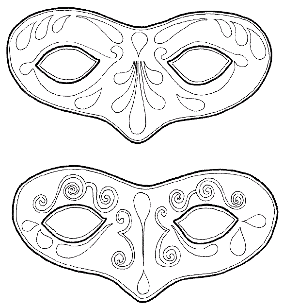 desenhos para colorir carnaval