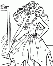 desenhos para colorir da barbie online