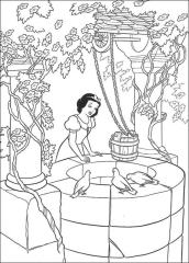 desenhos para colorir da branca de neve