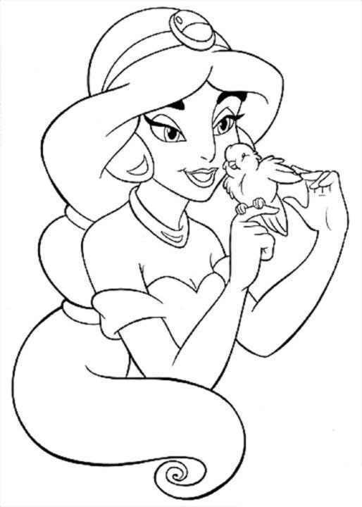 desenhos para colorir da disney aladim