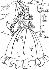 desenhos para colorir das princesas