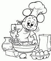 desenhos para colorir do mickey