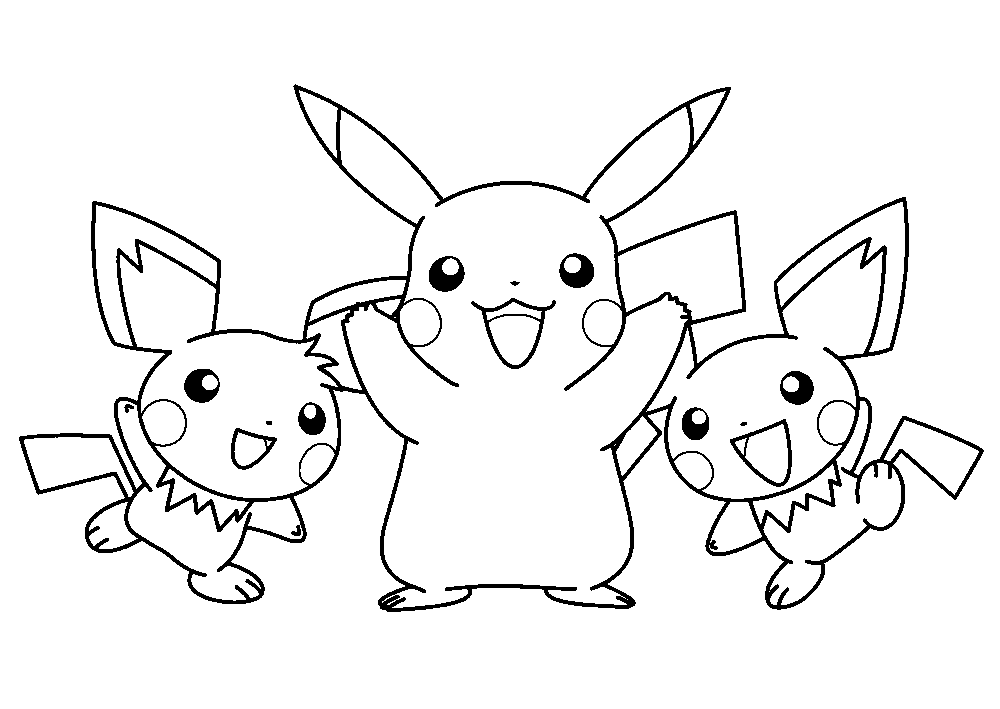 desenhos para colorir do pokemon