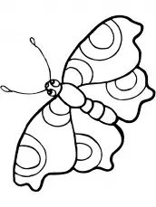 desenhos para colorir e imprimir de borboletas