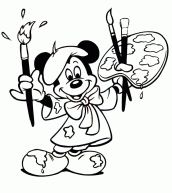 desenhos para colorir mickey