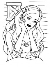 desenhos para pintar da barbie