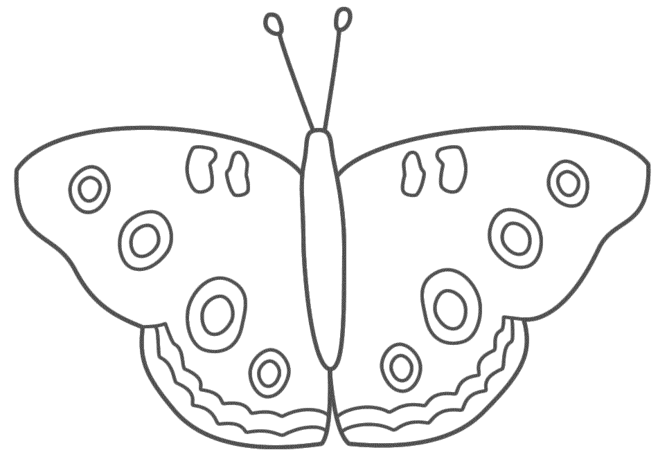 desenhos para pintar de borboleta